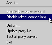 MultiProxy disable